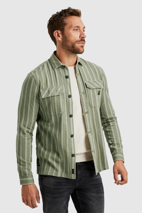 PME legend long sleeve shirt yarn dyed stripe